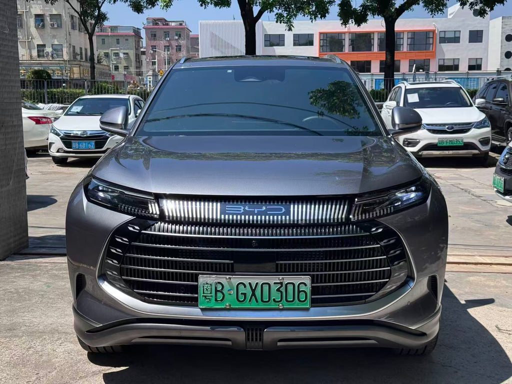 Used 2023 BYD Frigate 07 DM-i 100KM Luxury Hybrid SUV (Reg. 2024), 5-Seater, Silver Grey, FOB Shenzhen For Export