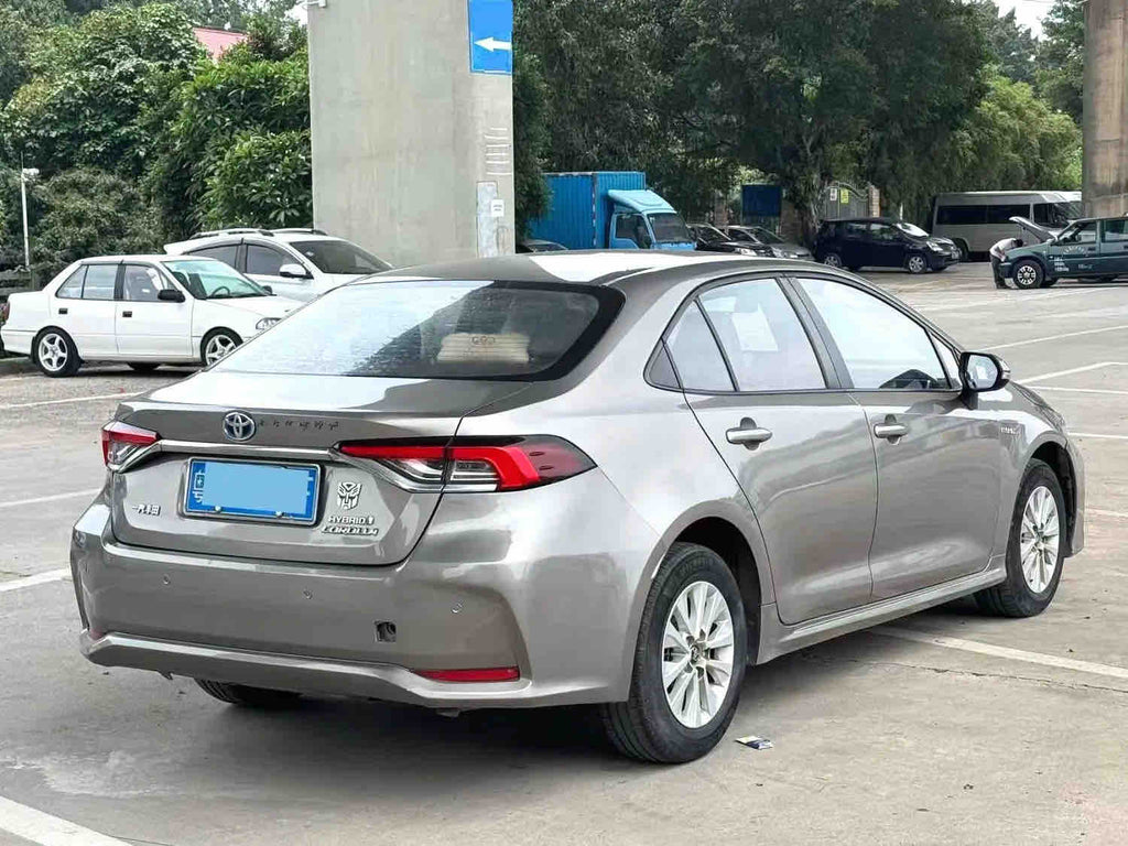 Used 2019 Toyota Corolla Dual Engine E+ 1.8L PHEV Sedan, CVT Auto, 28,000km, Grey, For Export