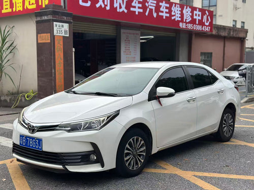 Toyota Corolla front interior view