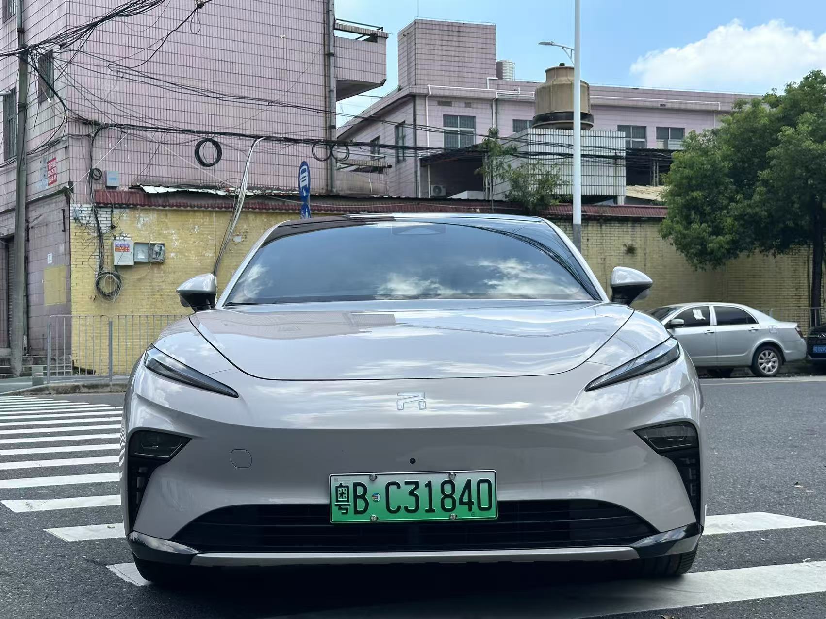 Used Rising Auto F7 2023 Long Range Version | 666km CLTC Range Rear Wheel Drive Pure Electric Liftback Sedan, Left Hand Drive, Non-Commercial
