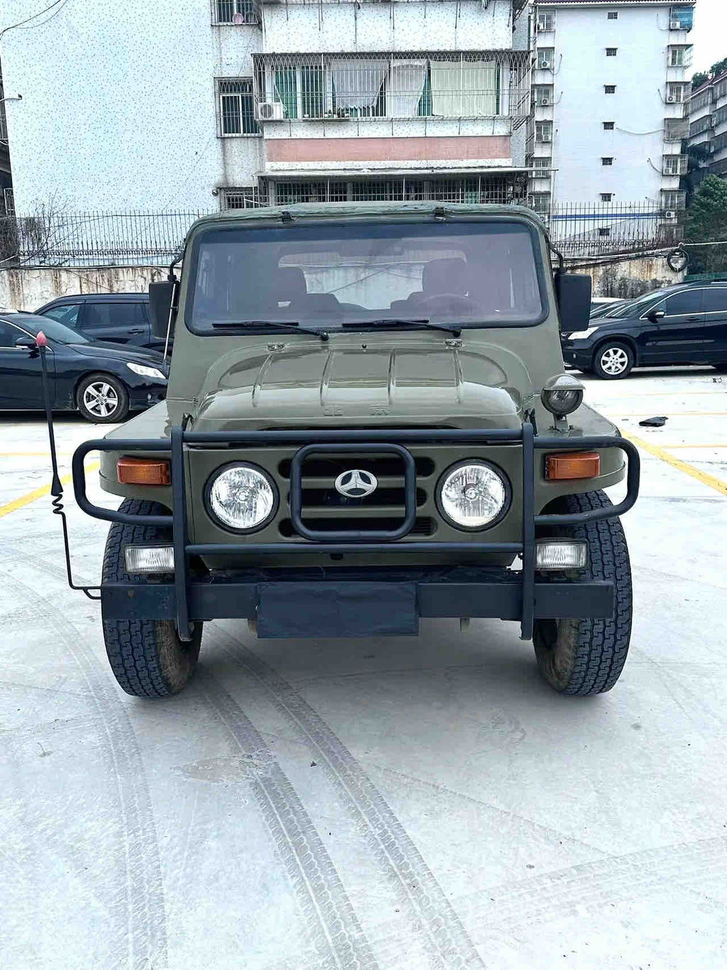 Used 2017 BAW Beijing 212 2.0L Manual 4WD Off-road SUV, Triangle Door Petrol Vehicle For Export