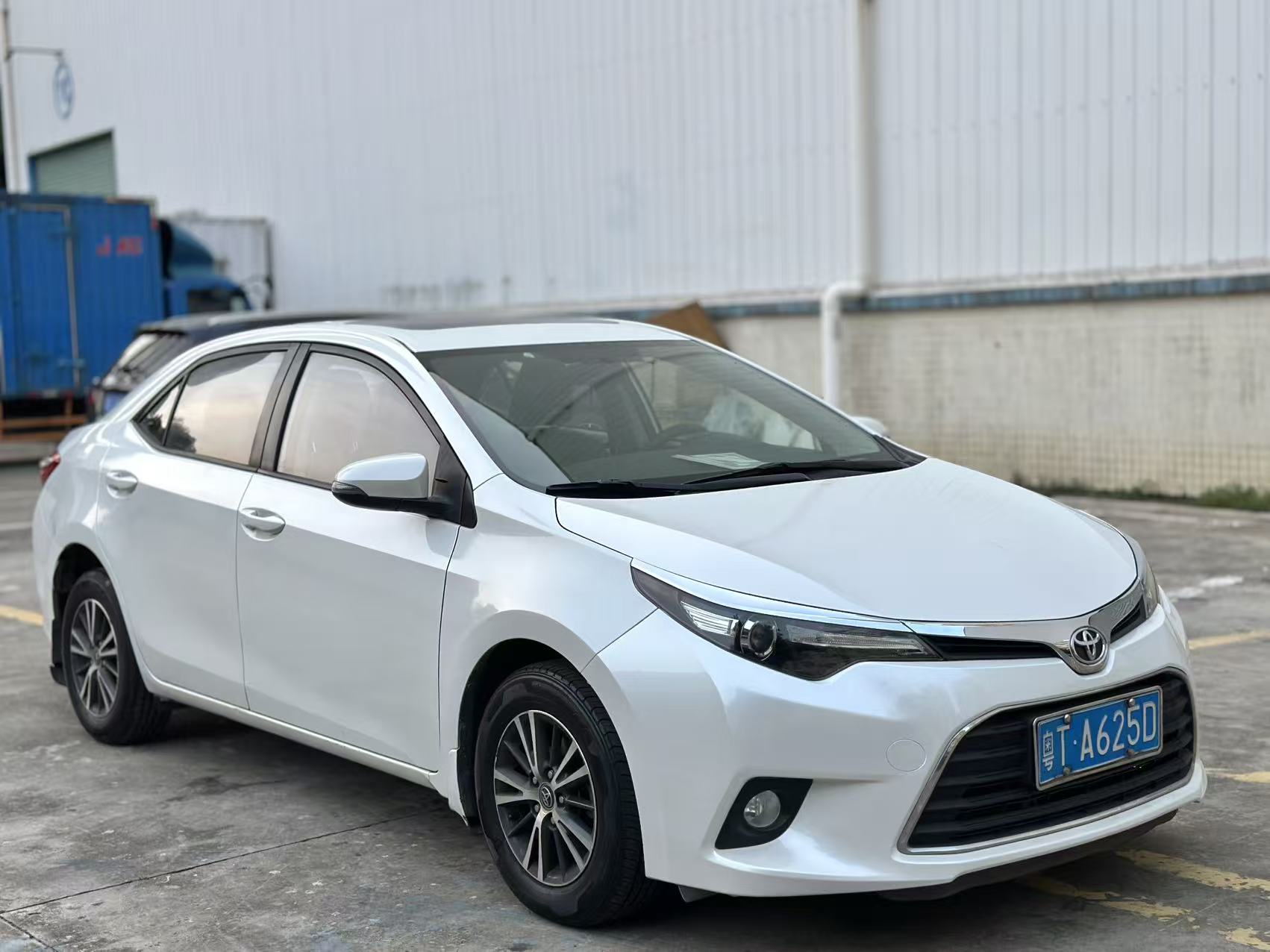 Toyota Levin 2017 rear seat interior