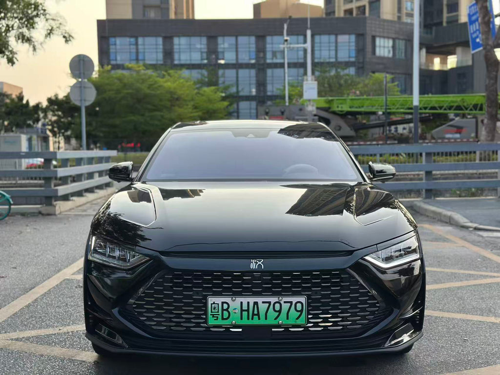 BYD Han 2020 DM - Rear three-quarter view