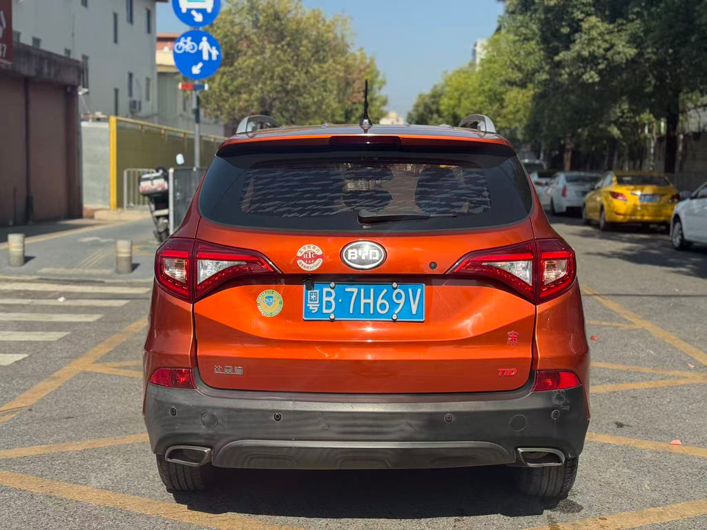 FOB Shenzhen Used 2016 BYD Song Dynasty Edition 1.5TID Wet Dual Clutch 5-Door 5-Seater FWD Compact SUV Low Mileage Export Car