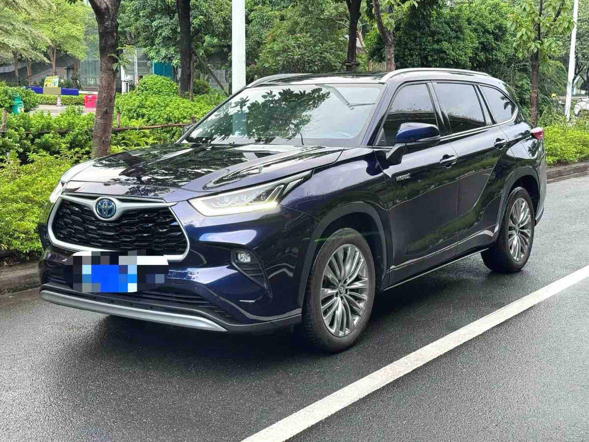 Used 2022 Toyota Highlander Hybrid 2.5L 4WD Premium 7-Seater SUV for Export