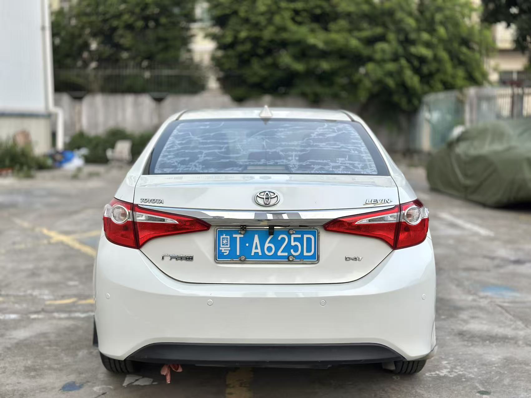 Toyota Levin 2017 side front view at dusk