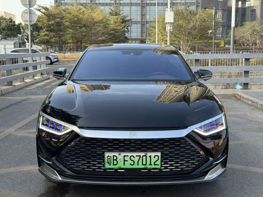 BYD Han DM interior dashboard view