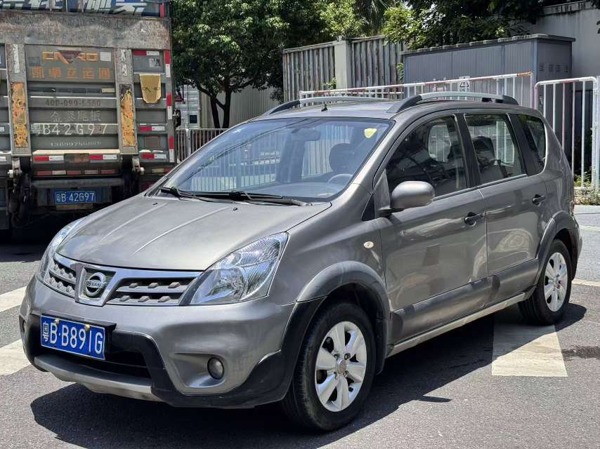 Used Nissan Livina Geniss 2010 1.6L Manual Intelligent Edition | 5-Seater MPV Cargo Family Car, Left Hand Drive