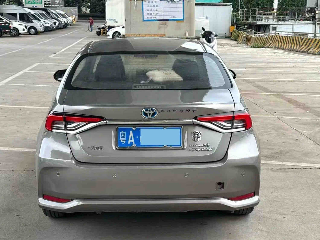 Used 2019 Toyota Corolla Dual Engine E+ 1.8L PHEV Sedan, CVT Auto, 28,000km, Grey, For Export