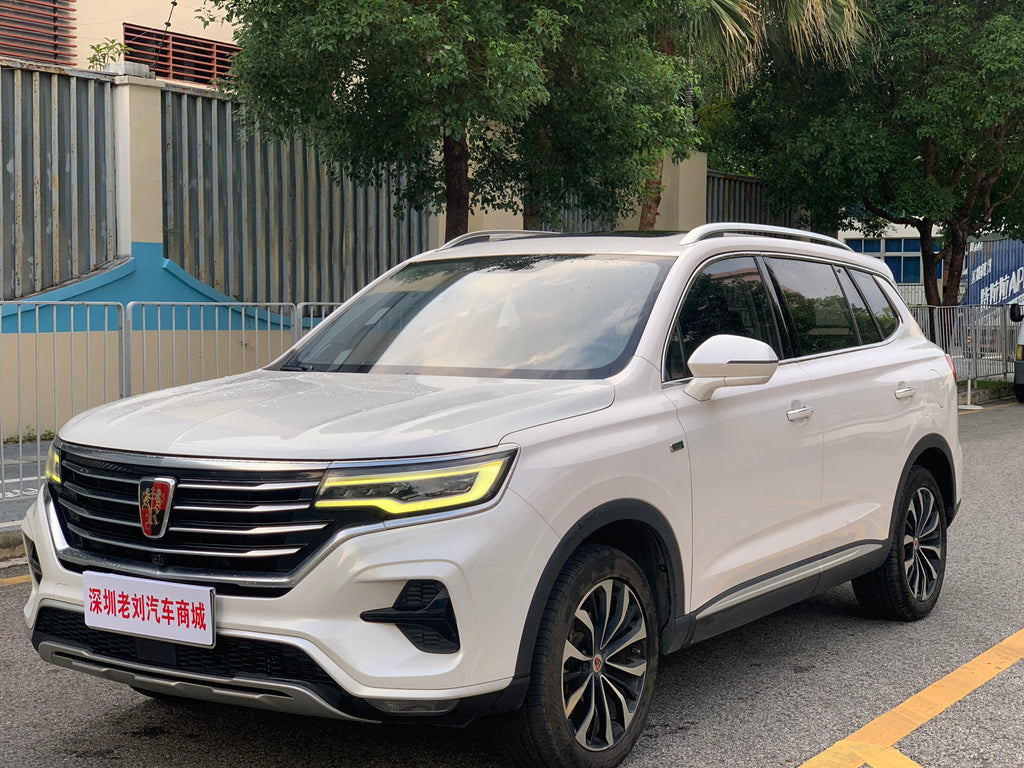 Used 2020 Roewe RX5 eMAX 500PHEV 4G Luxury Plug-in Hybrid SUV for Export, 80,000km, White
