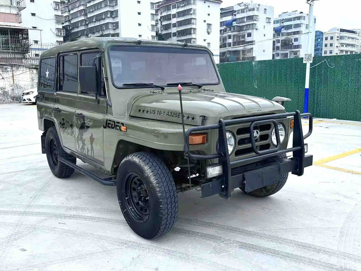 Used 2017 BAW Beijing 212 2.0L Manual 4WD Off-road SUV, Triangle Door Petrol Vehicle For Export