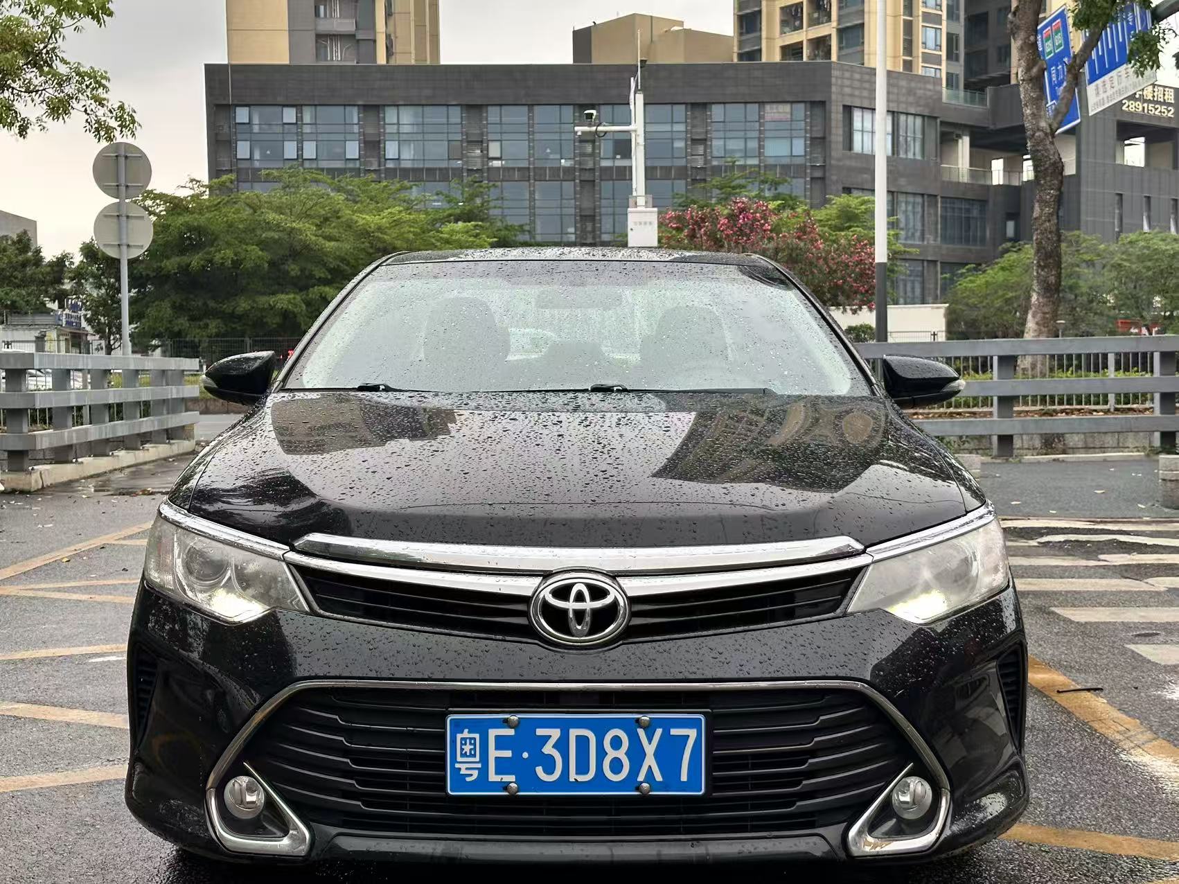 Toyota Camry front three-quarter view