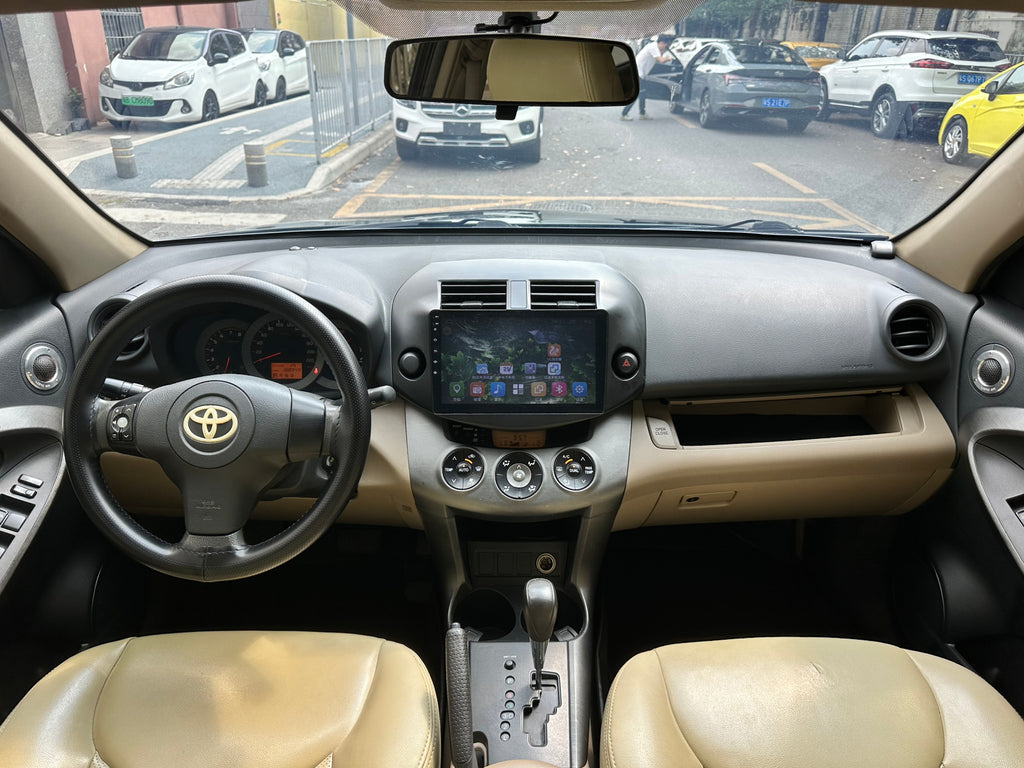 2011 Toyota RAV4 black - front three-quarter view