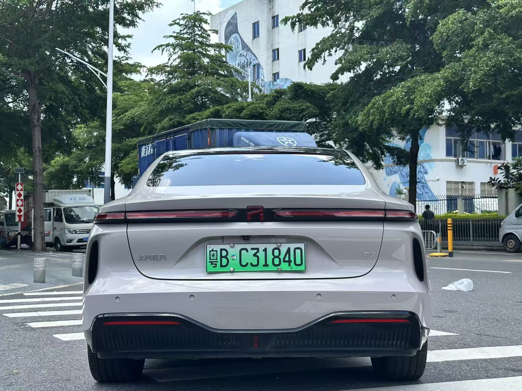 Used Rising Auto F7 2023 Long Range Version | 666km CLTC Range Rear Wheel Drive Pure Electric Liftback Sedan, Left Hand Drive, Non-Commercial
