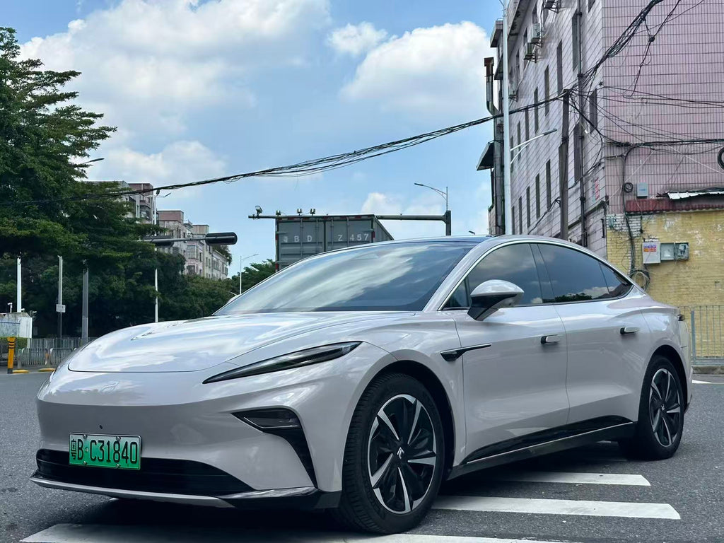 Used Rising Auto F7 2023 Long Range Version | 666km CLTC Range Rear Wheel Drive Pure Electric Liftback Sedan, Left Hand Drive, Non-Commercial