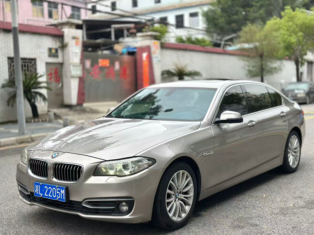 FOB Shenzhen Used 2014 BMW 5 Series 525Li Luxury Package 4-Door 5-Seater RWD Sedan | 2.0T Turbo Petrol Export Ready