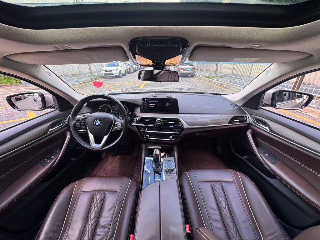 FOB Shenzhen Used 2018 BMW 5 Series 530Li xDrive Luxury Package 4-Door 5-Seater AWD Sedan | 2.0T Turbo Petrol National V Emission Export Ready