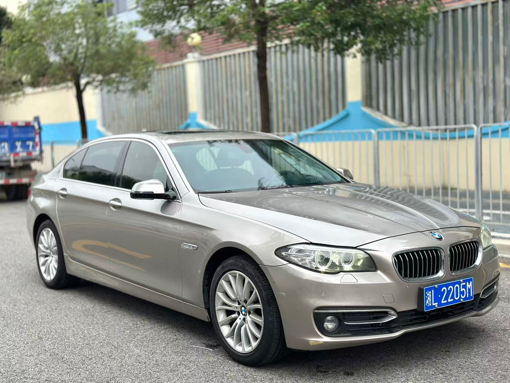 FOB Shenzhen Used 2014 BMW 5 Series 525Li Luxury Package 4-Door 5-Seater RWD Sedan | 2.0T Turbo Petrol Export Ready