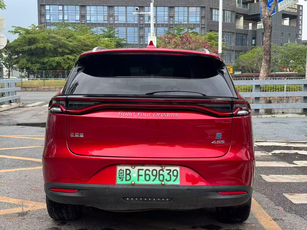 FOB Shenzhen Used 2018 BYD Tang New Energy DM 2.0T AWD Smart Connect 7-Seater SUV PHEV 81KM EV Range National V Export Ready