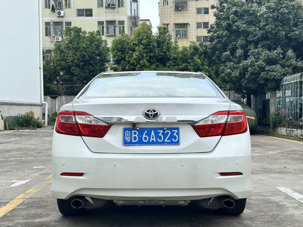 Toyota Camry 2013 White - Side Rear View