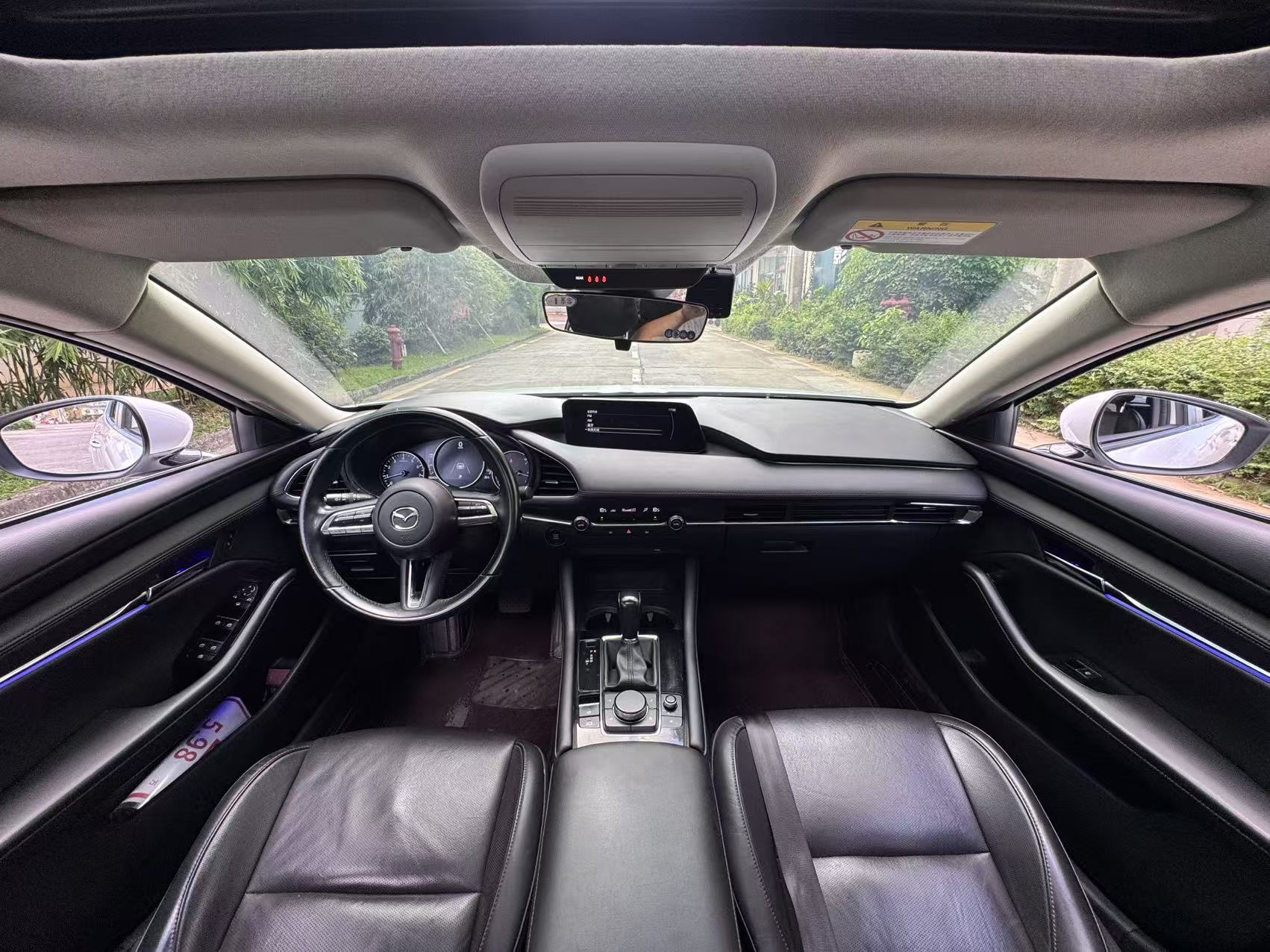 Mazda 3 Axela 2020 rear view white