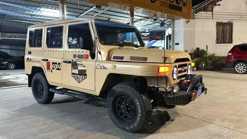 Used 2020 BAW Beijing 212 2.4T Manual 4WD Hardtop Square Door Off-road SUV (Reg. 2021) for Export