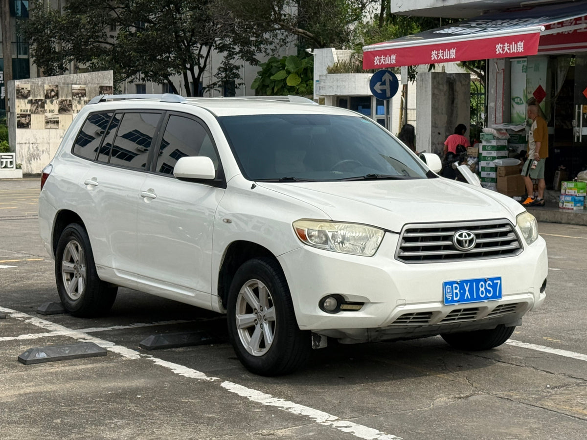 Toyota Highlander 2009 3.5L AWD 7-Seater Elite Mid-size SUV, Gasoline, 78,000km, For Export