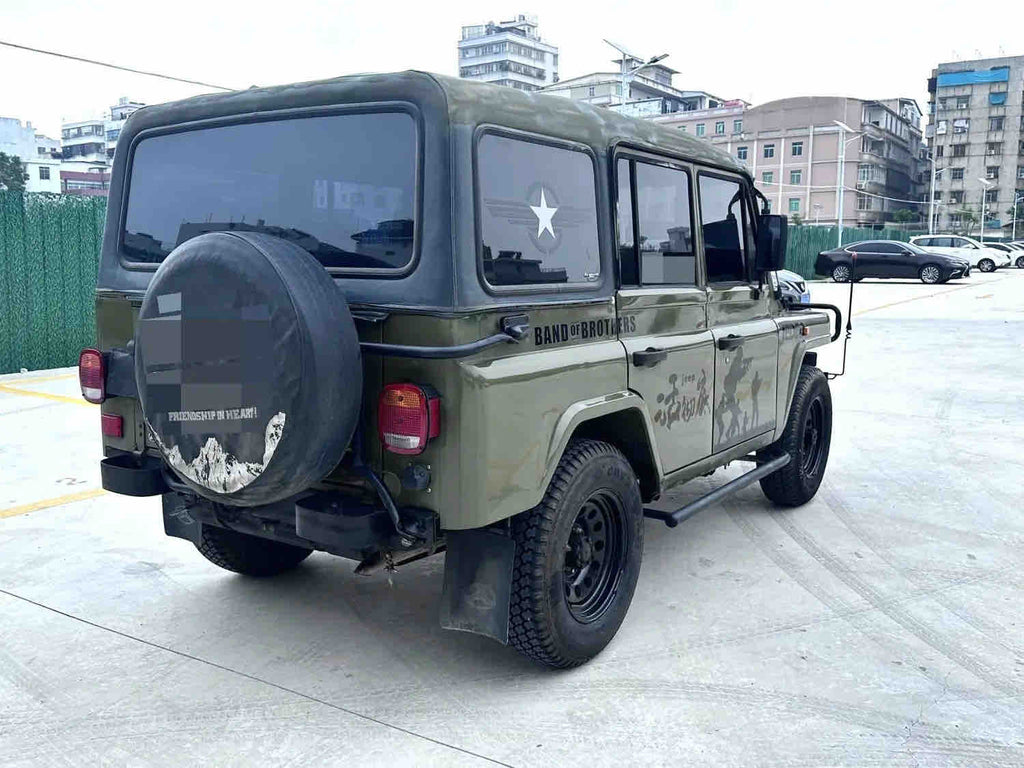 Used 2017 BAW Beijing 212 2.0L Manual 4WD Off-road SUV, Triangle Door Petrol Vehicle For Export