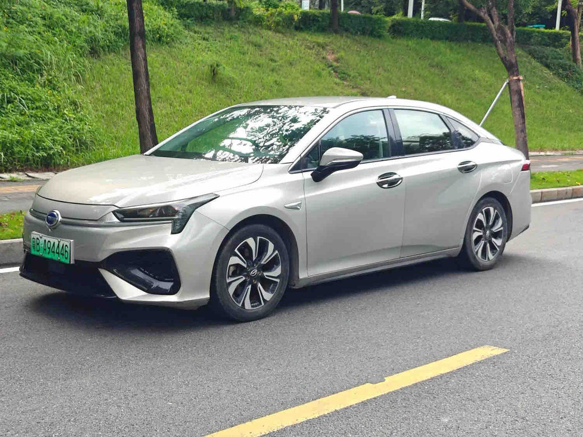 Used GAC Aion S 2019 Model Charm 630 Pure Electric Sedan, 58.8kWh Battery, 510km Range, Grey, 120,000km, FOB Shenzhen For Export