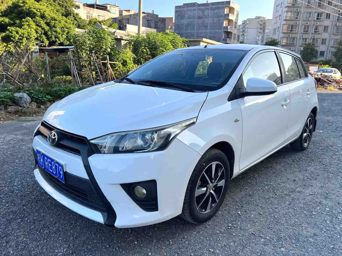 Used 2014 Toyota Yaris L Zhixuan 1.3E Manual Sedan, White, 120,000 km
