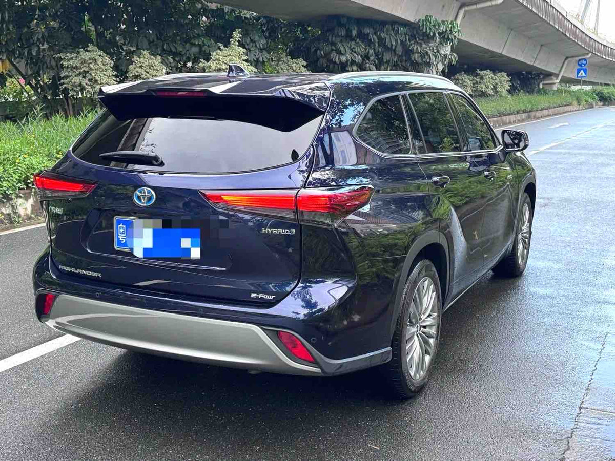 Used 2022 Toyota Highlander Hybrid 2.5L 4WD Premium 7-Seater SUV for Export
