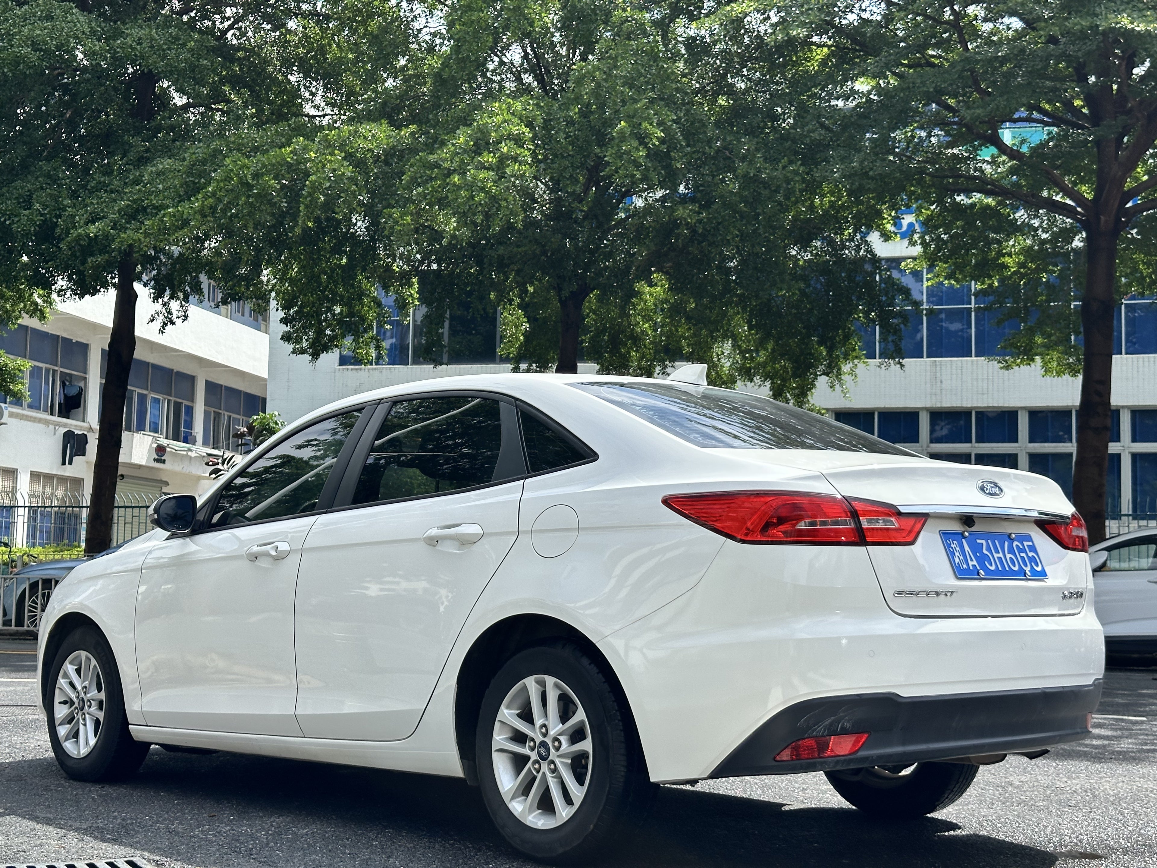 Used 2019 Ford Focus rear view
