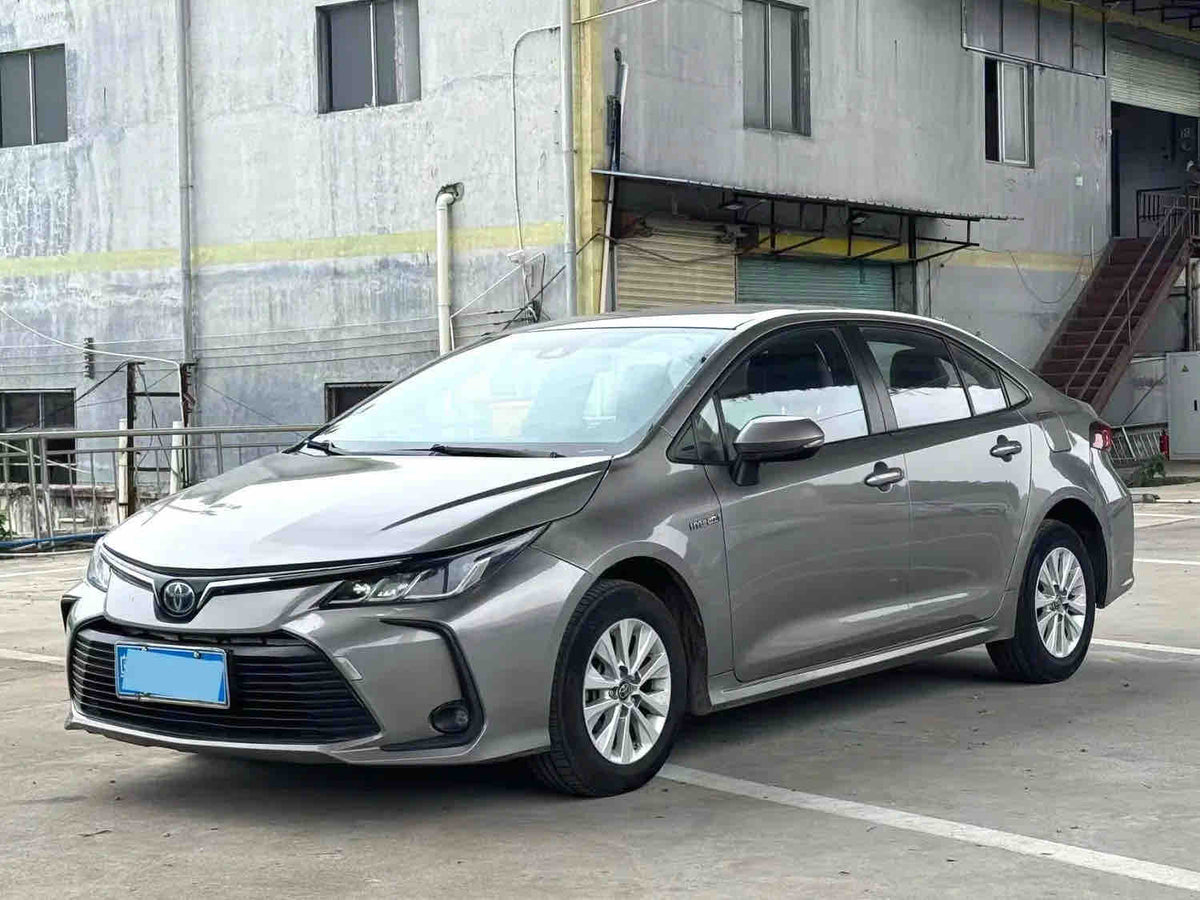 Used 2019 Toyota Corolla Dual Engine E+ 1.8L PHEV Sedan, CVT Auto, 28,000km, Grey, For Export