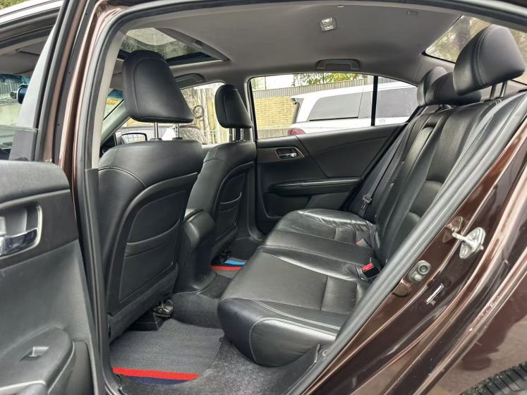2015 Honda Accord interior – rear seats
