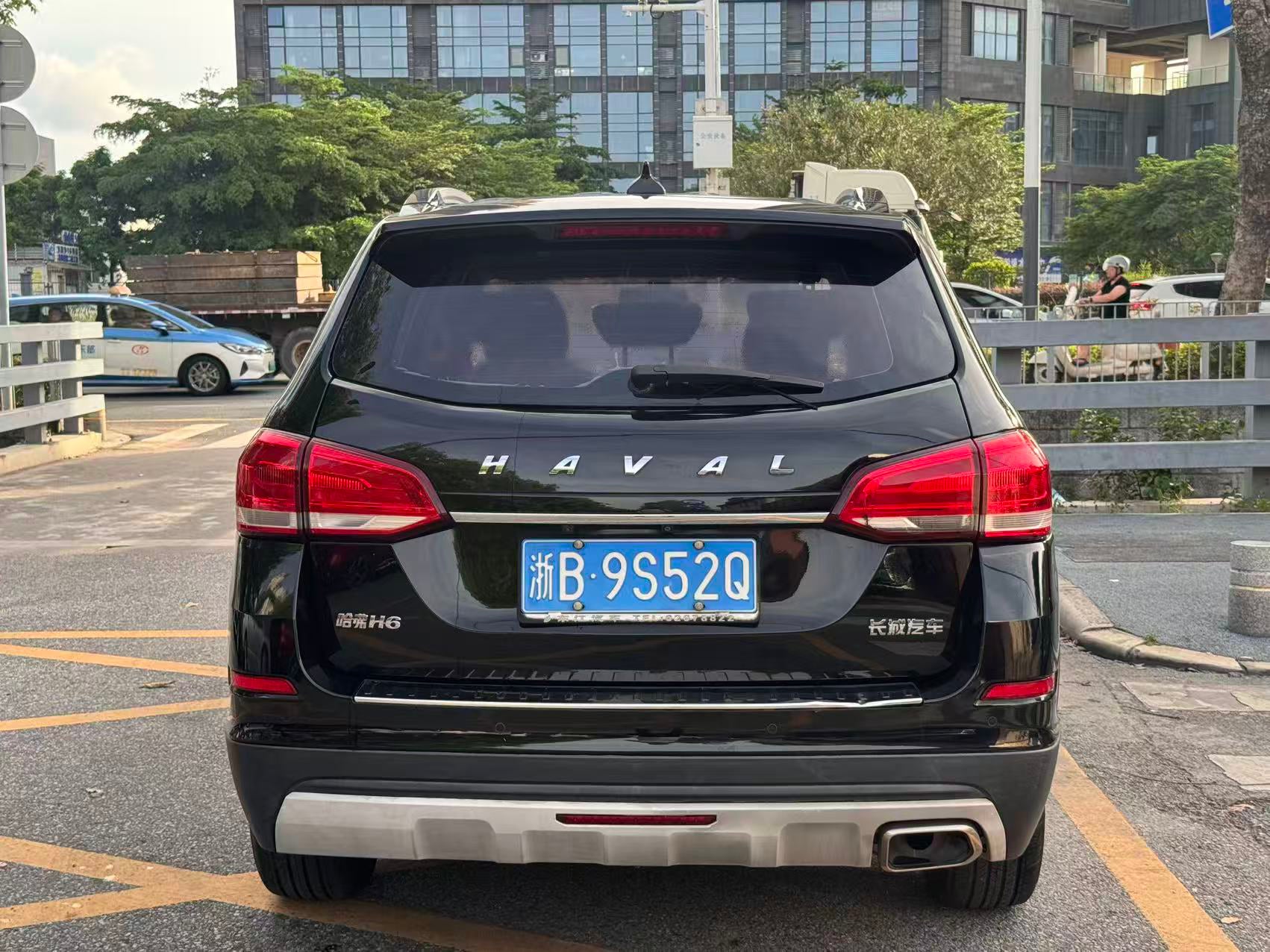 Haval H6 2019 rear three-quarter view