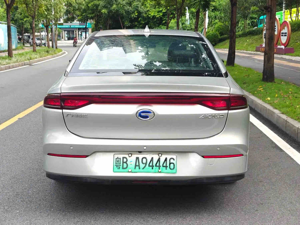 Used GAC Aion S 2019 Model Charm 630 Pure Electric Sedan, 58.8kWh Battery, 510km Range, Grey, 120,000km, FOB Shenzhen For Export