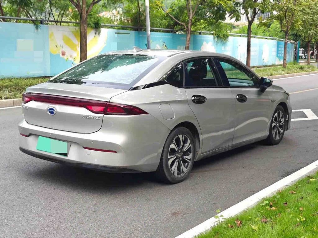 Used GAC Aion S 2019 Model Charm 630 Pure Electric Sedan, 58.8kWh Battery, 510km Range, Grey, 120,000km, FOB Shenzhen For Export