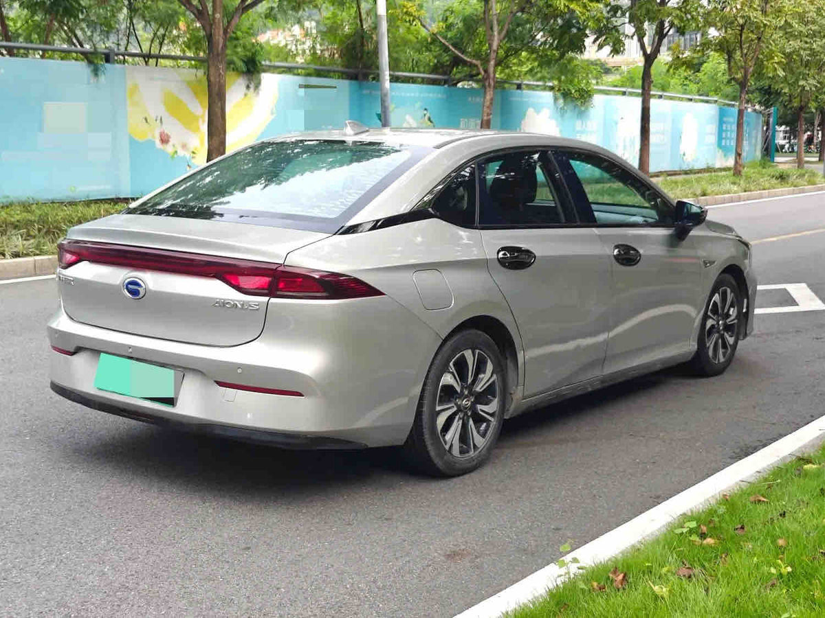 Used GAC Aion S 2019 Model Charm 630 Pure Electric Sedan, 58.8kWh Battery, 510km Range, Grey, 120,000km, FOB Shenzhen For Export