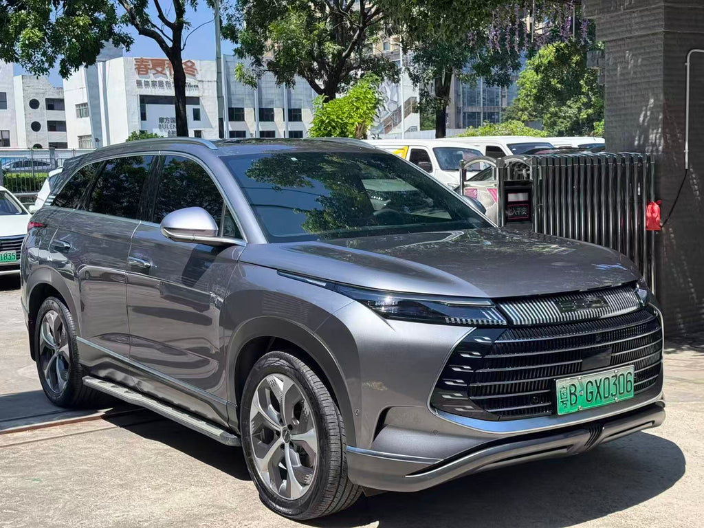 Used 2023 BYD Frigate 07 DM-i 100KM Luxury Hybrid SUV (Reg. 2024), 5-Seater, Silver Grey, FOB Shenzhen For Export