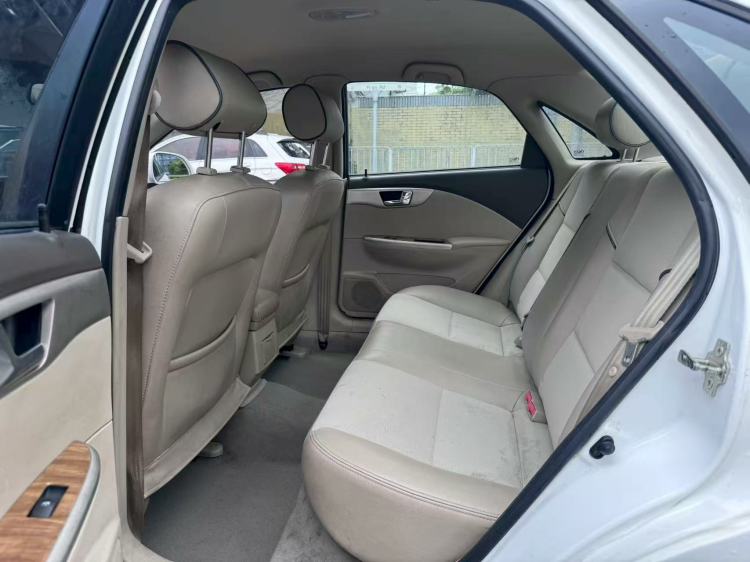 2015 Buick Excelle white sedan rear view