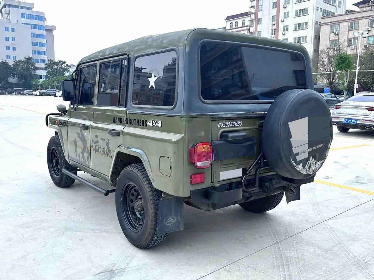 Used 2017 BAW Beijing 212 2.0L Manual 4WD Off-road SUV, Triangle Door Petrol Vehicle For Export