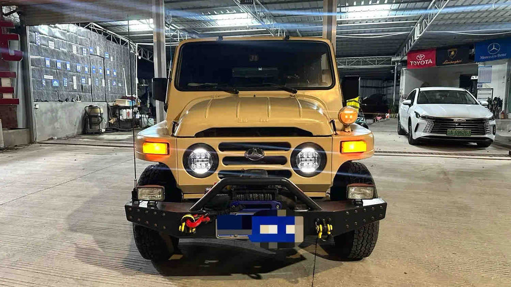 Used 2020 BAW Beijing 212 2.4T Manual 4WD Hardtop Square Door Off-road SUV (Reg. 2021) for Export