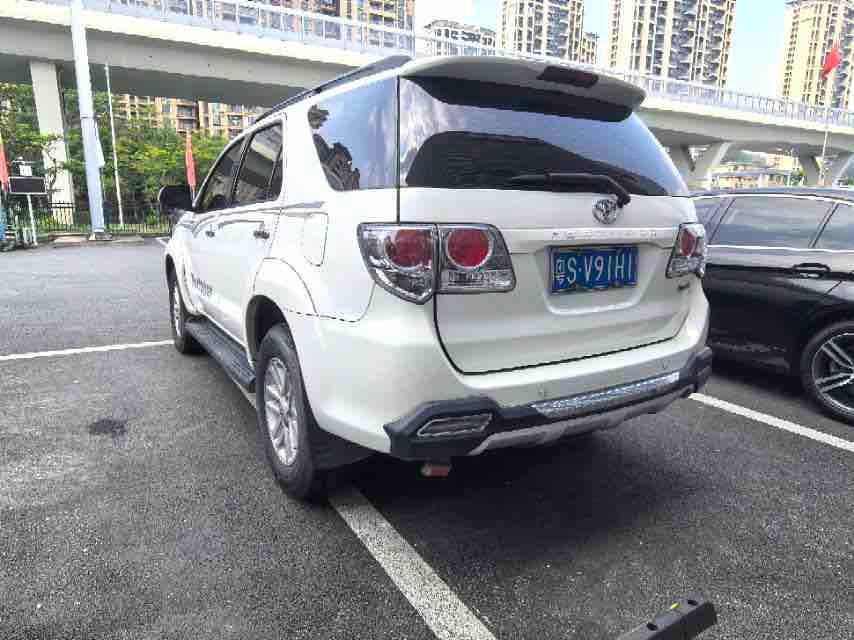 Used 2018 Registered Toyota Fortuner 2.7L Automatic SUV, 110,000km, Left Hand Drive, For Export