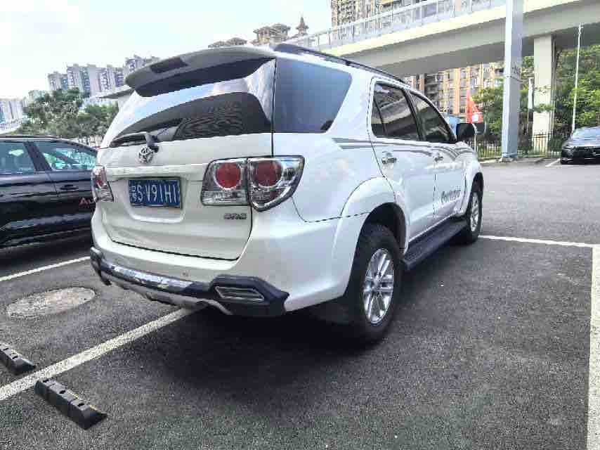 Used 2018 Registered Toyota Fortuner 2.7L Automatic SUV, 110,000km, Left Hand Drive, For Export