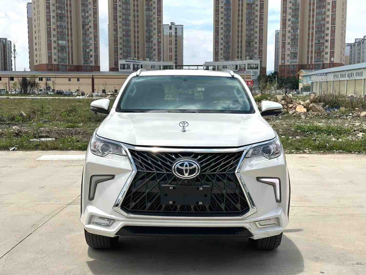 Used 2019 Toyota Fortuner 2.7 EXR Middle East Version Automatic SUV, 48,000km, White, Left Hand Drive For Export