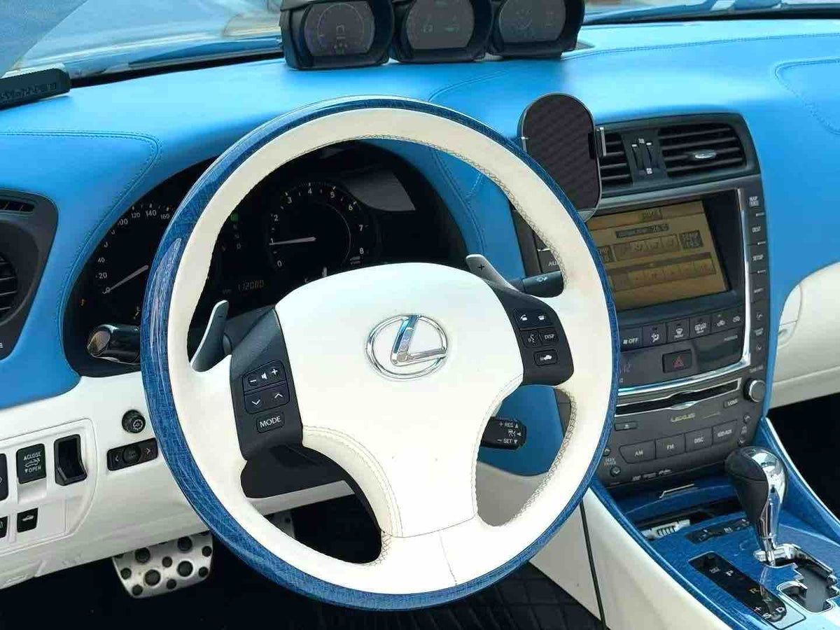 Used 2009 Lexus IS300C 3.0L Automatic Hardtop Convertible, Blue, LHD