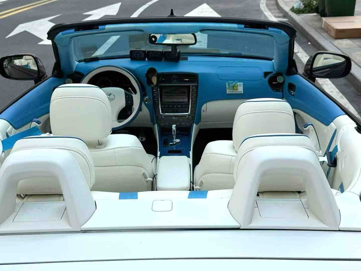 Used 2009 Lexus IS300C 3.0L Automatic Hardtop Convertible, Blue, LHD