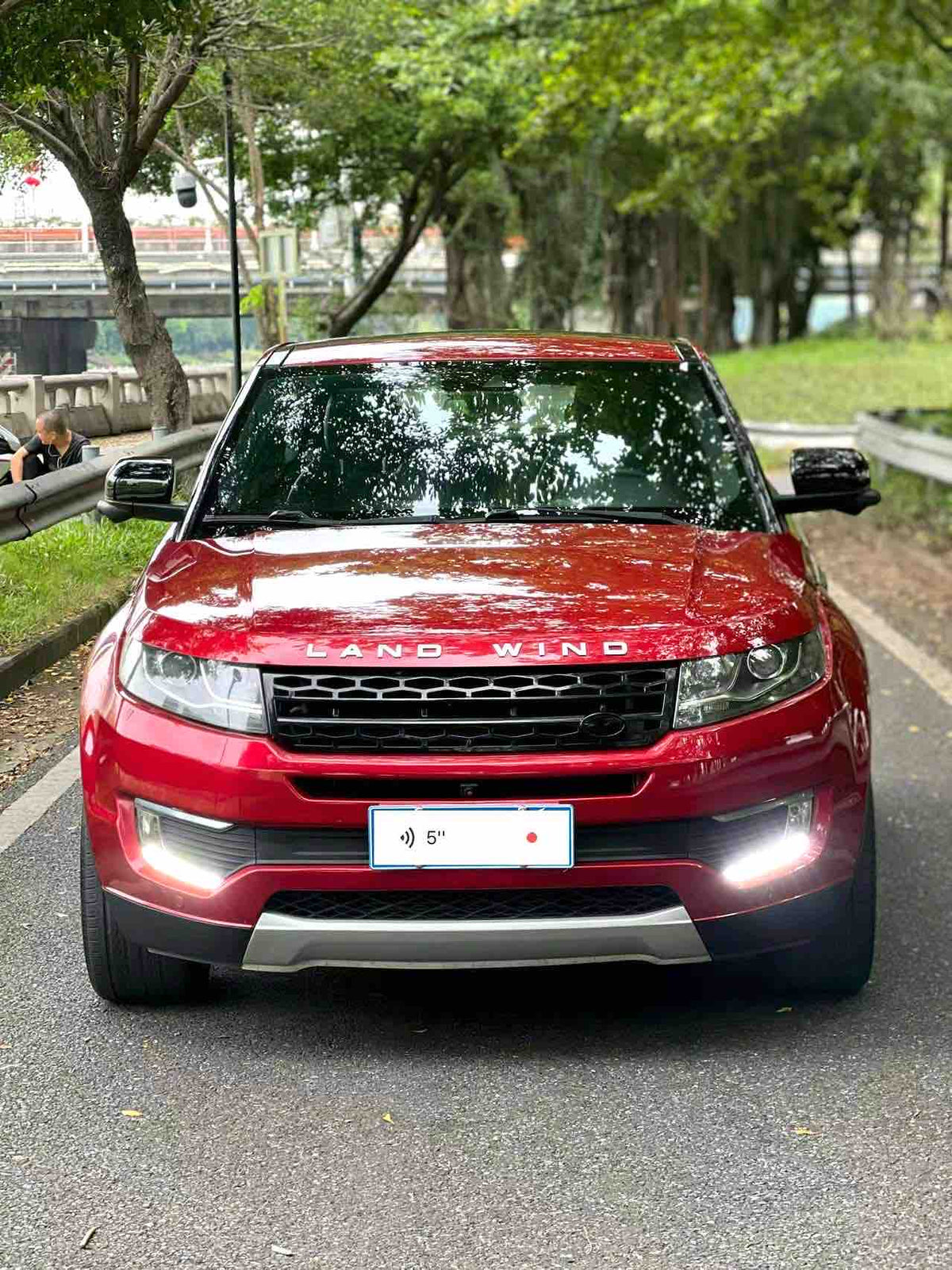 Used 2016 Landwind X7 2.0T Premium Automatic SUV, 90,000 km, Red, For Export from China