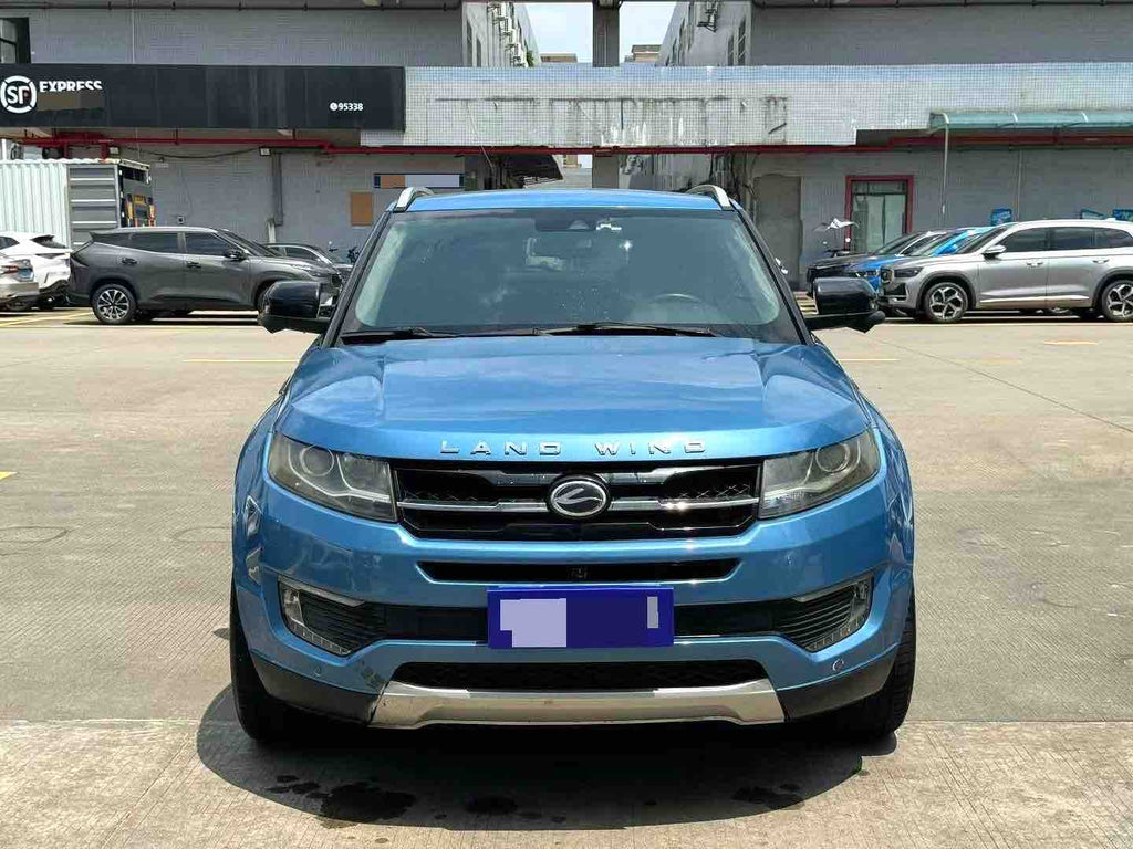 Used 2015 Landwind X7 2.0T Panoramic Flagship Automatic SUV, 84,000 km, Blue, For Export from China