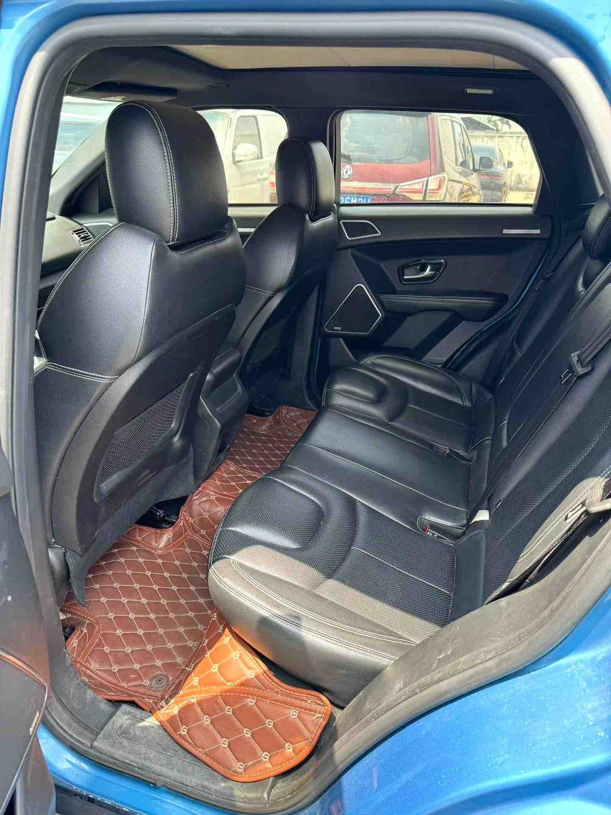 Used 2015 Landwind X7 2.0T Panoramic Flagship Automatic SUV, 84,000 km, Blue, For Export from China
